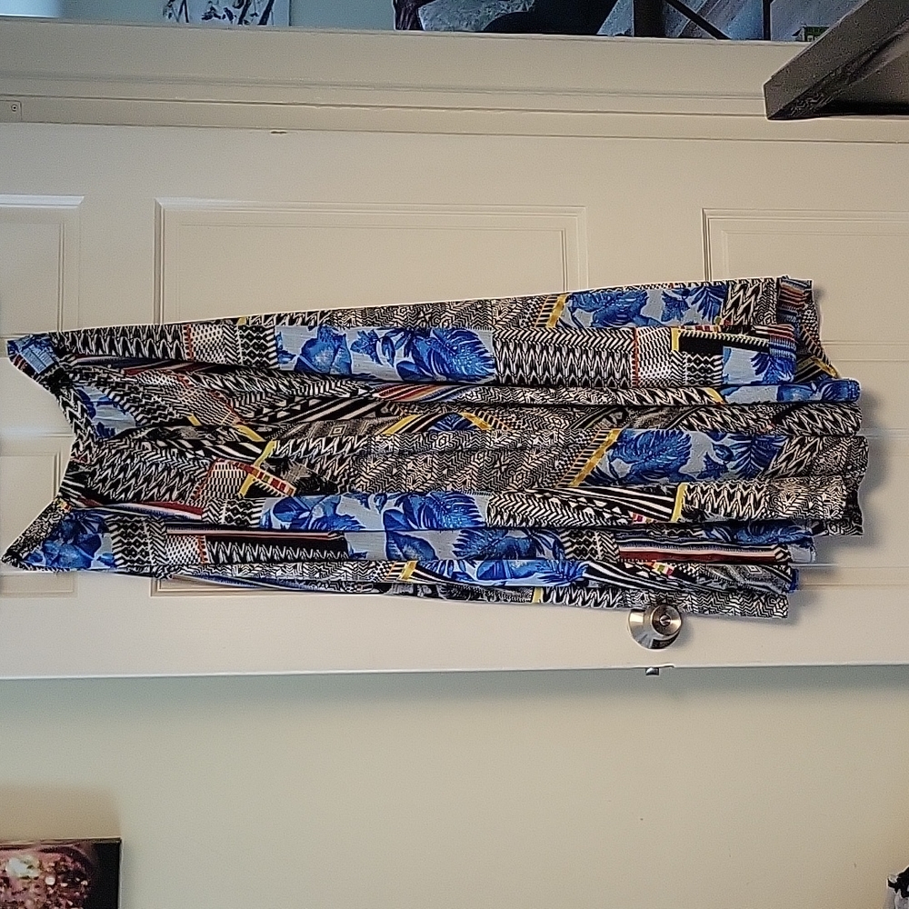 Madrag long multi color skirt